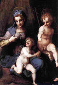 sarto Madonna and Child with the Young Saint John Art A4 Photo Print