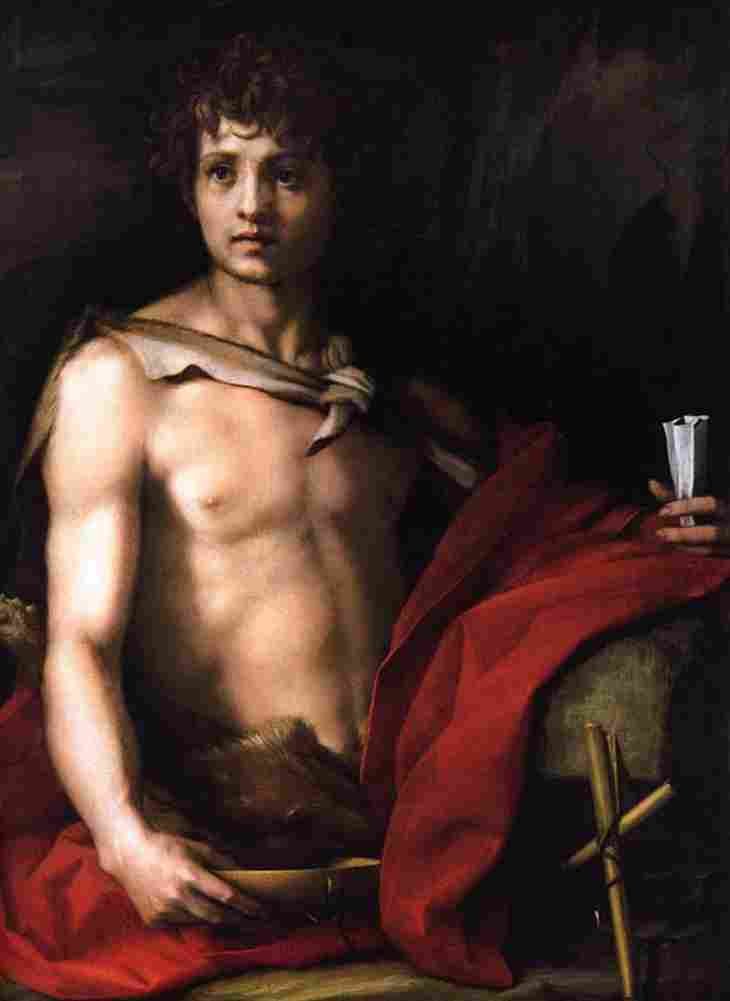 sarto Saint John the Baptist Art A4 Photo Print