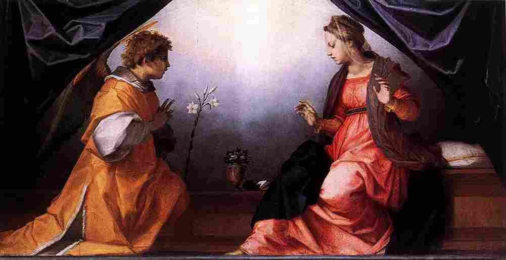 sarto annunciation 2 Art A4 Photo Print
