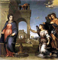 sarto annunciation Art A4 Photo Print