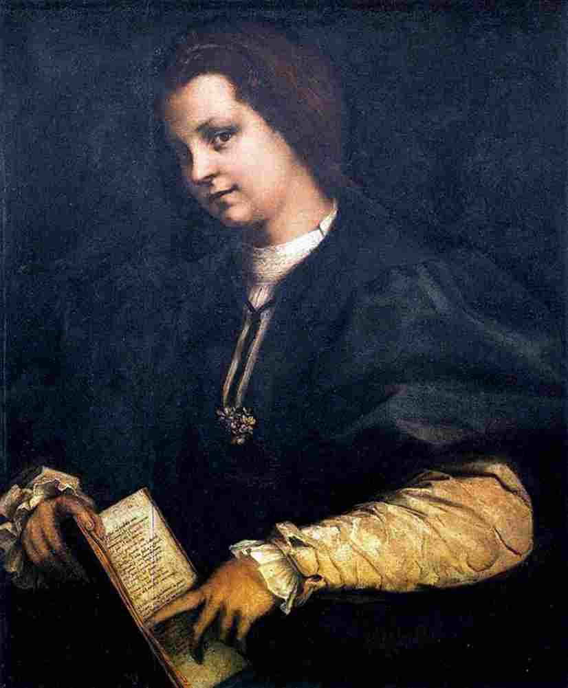 sarto lady with book Art A4 Photo Print