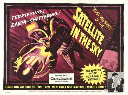 satellite in sky  02 film star poster A4 Photo Print