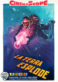 satellite in the sky ital 2F Advert A4 Photo Print