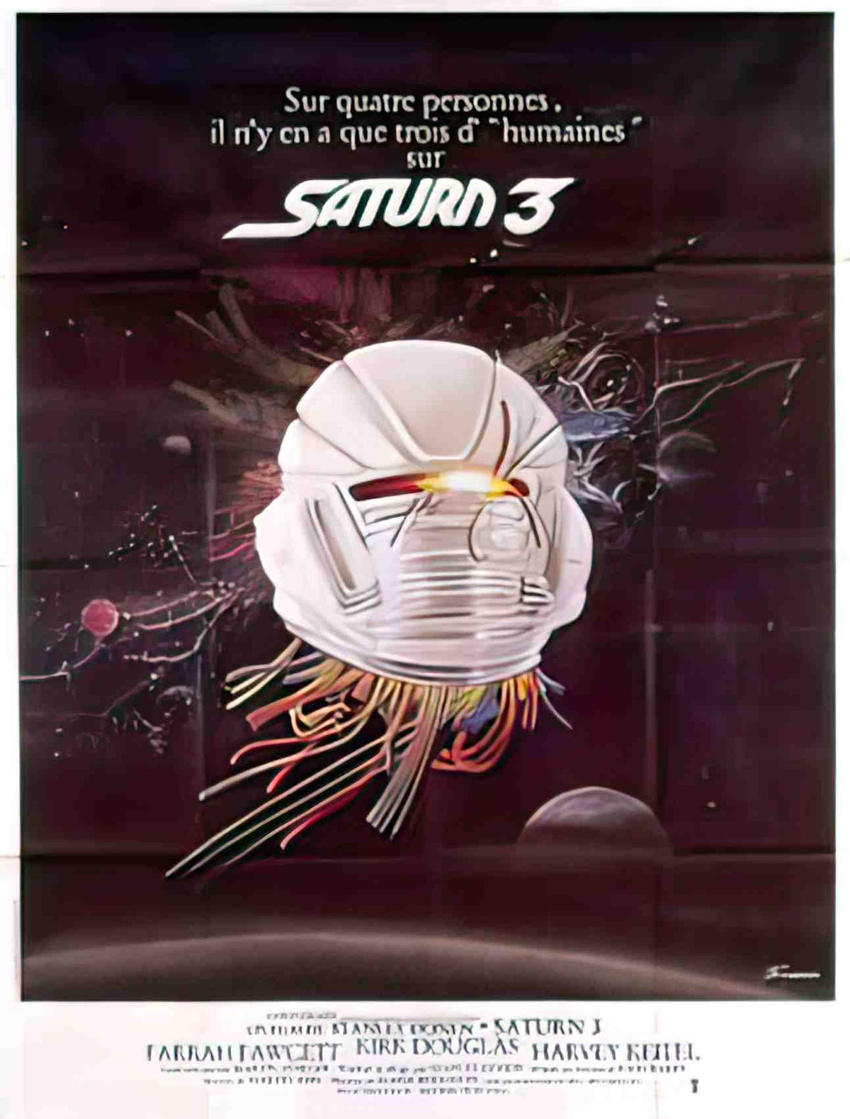 saturn 3 Advert A4 Photo Print
