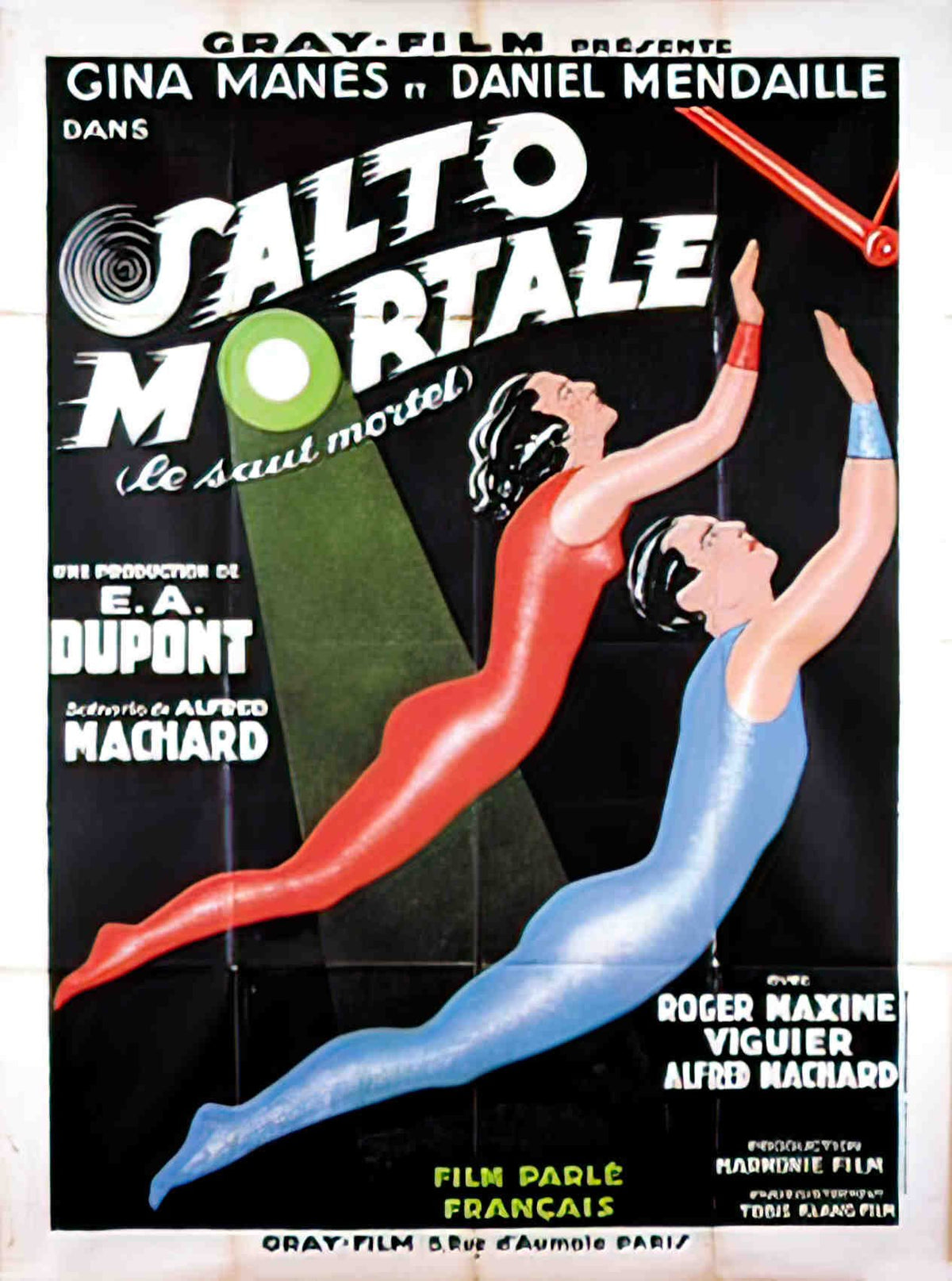 saut mortel le Advert A4 Photo Print