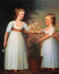 sav The Davis Children Eliza Cheever Davis and John Derby Davis Art A4 Photo Print