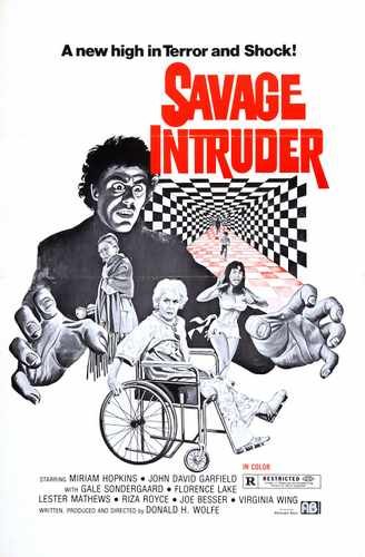 savage intruder  01 film star poster A4 Photo Print