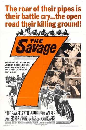 savage seven  01 film star poster A4 Photo Print