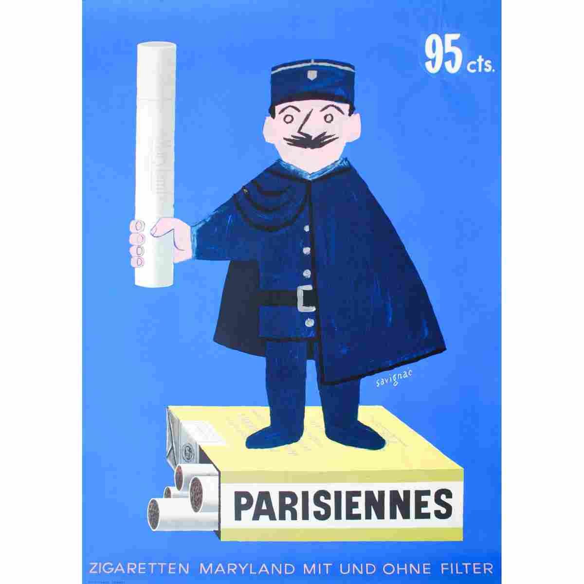 savignac parisiennes 1951 2 Advert A4 Photo Print