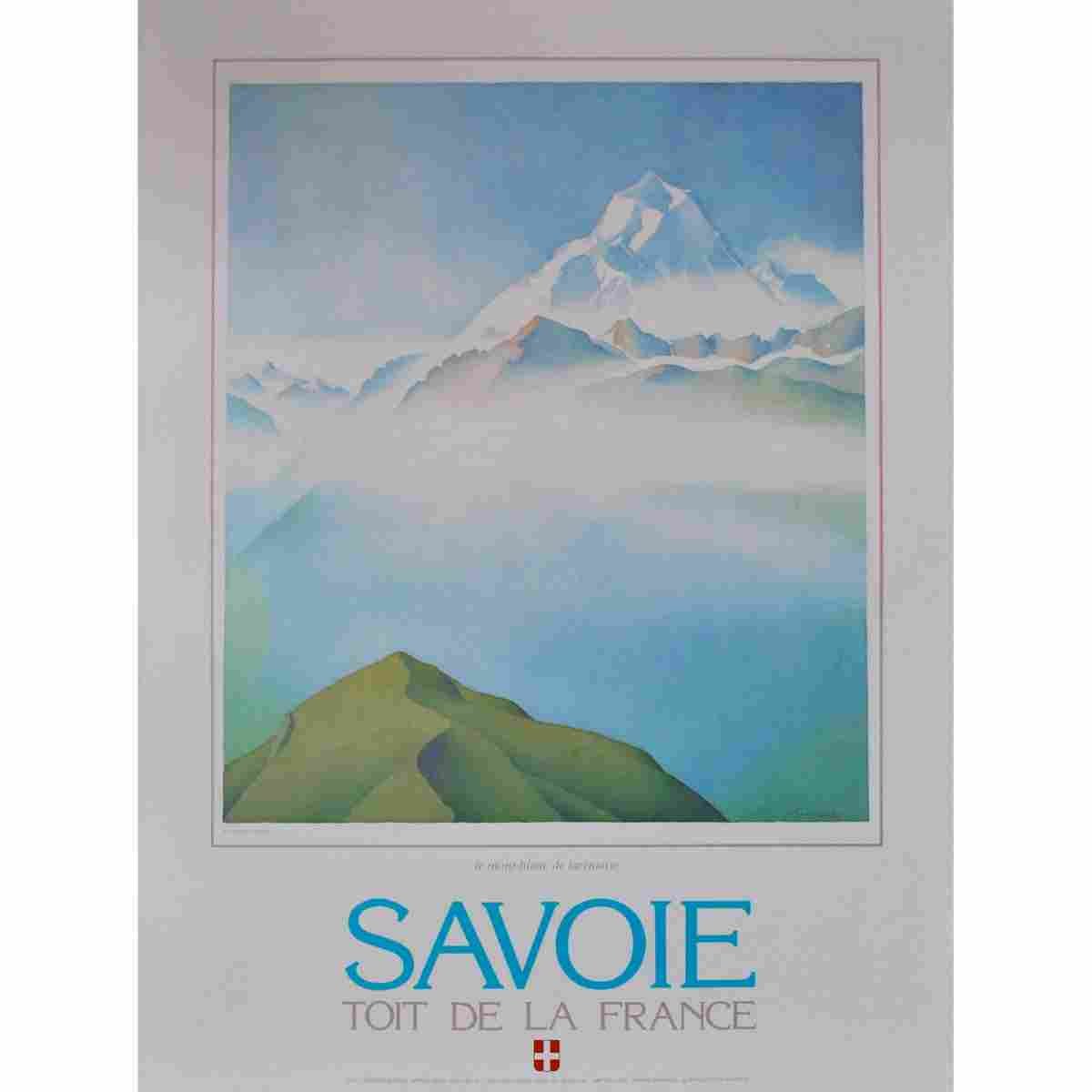 savoie toit de la france samivel 1965 7 Advert A4 Photo Print