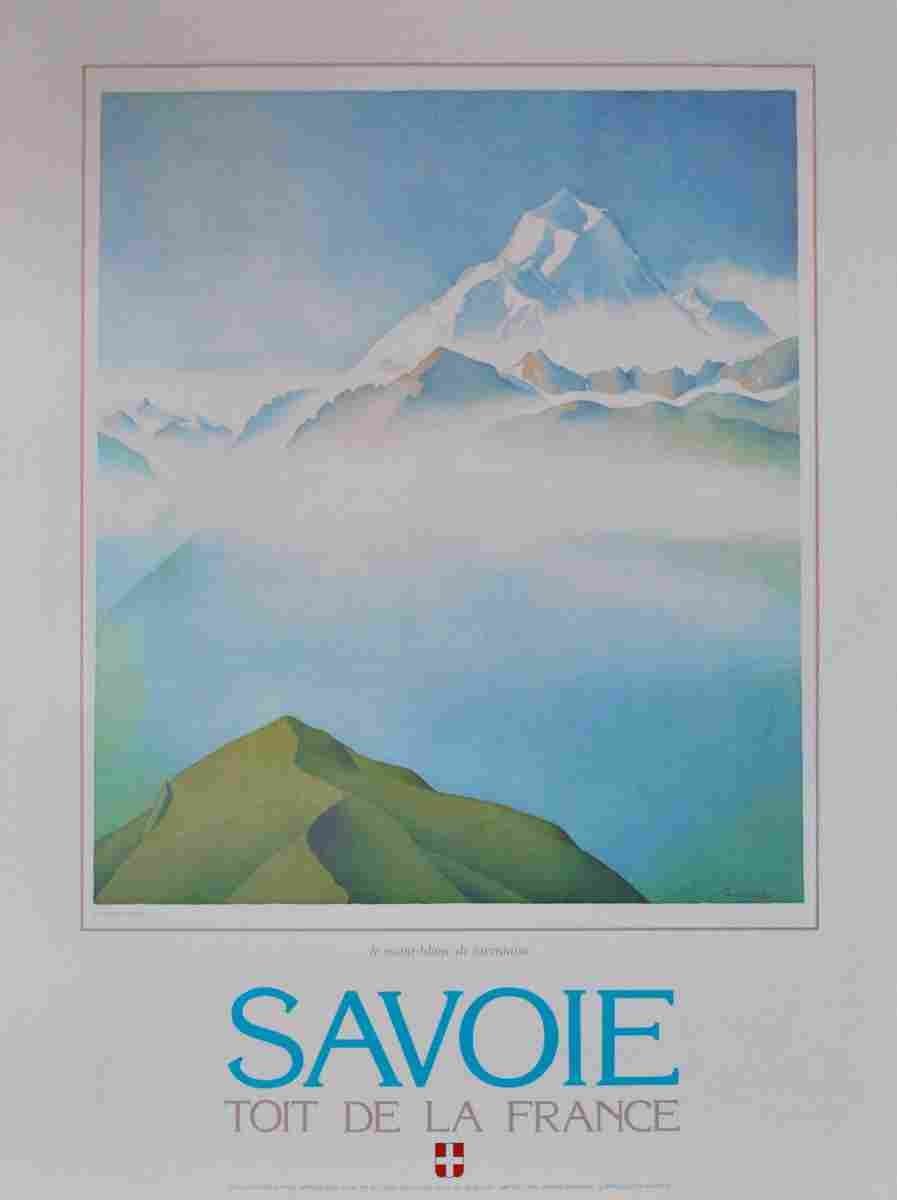 savoie toit de la france samivel 1965 9 Advert A4 Photo Print
