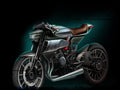 sc 02 soul charger Kawasaki A4 Photo Print Motorbike Vintage Aged