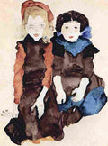 schi two girls Art A4 Photo Print