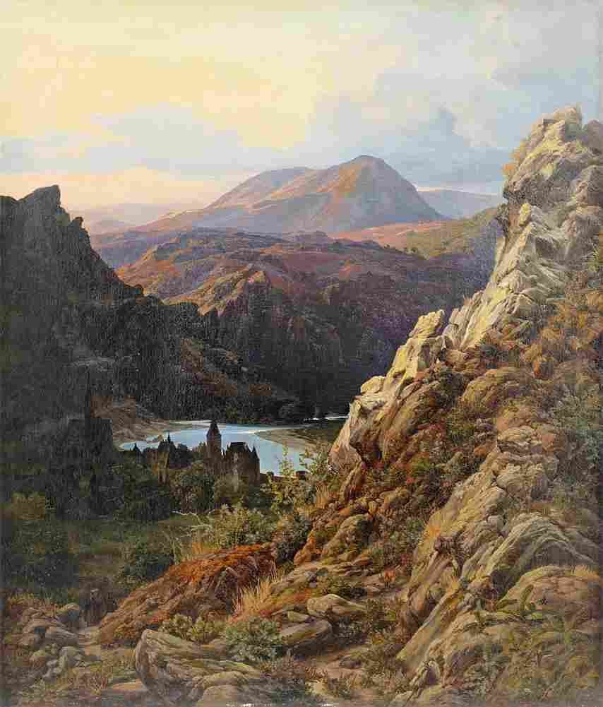 schirmer mountains Art A4 Photo Print