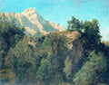 schirmer rocky outcrop in switzerland Art A4 Photo Print