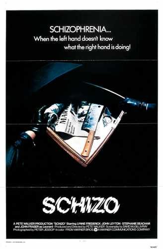 schizo  02 film star poster A4 Photo Print