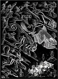 scholastica illustration mc escher 1932 A4 Photo Print