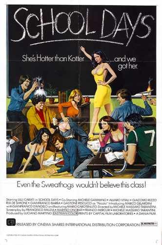 school days  01 film star poster A4 Photo Print