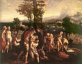 scorel baptism of christ in the jordanian Art A4 Photo Print