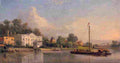 scott samuel Pope s Villa Twickenham Art A4 Photo Print