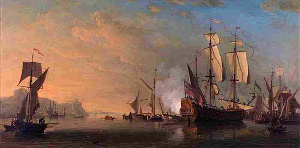 scott samuel Shipping off Dover Art A4 Photo Print
