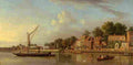 scott samuel The Thames at Twickenham Art A4 Photo Print