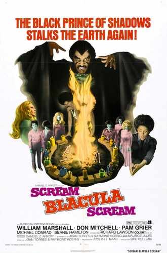 scream blacula scream  01 film star poster A4 Photo Print