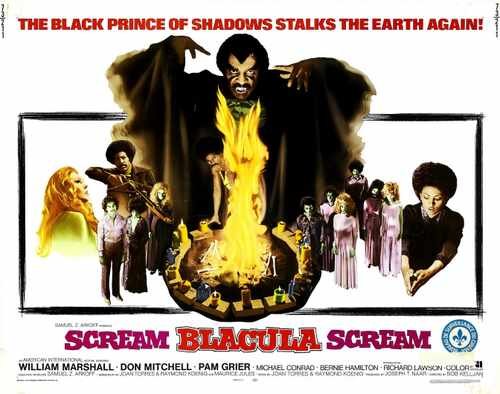 scream blacula scream  02 film star poster A4 Photo Print