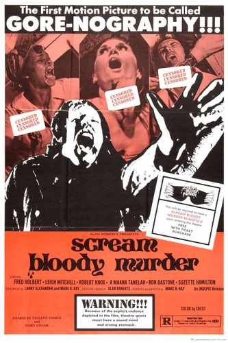 scream bloody murder  01 film star poster A4 Photo Print