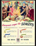 seagers 1950s Advert A4 Photo Print
