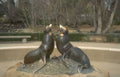 seal statue winter Vintage A4 Photo Print