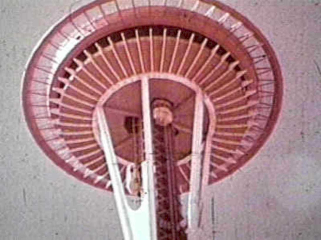 seattle space needle 21980s 1990s A4 Photo Print