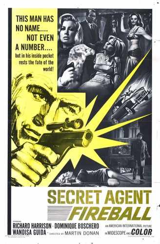 secret agent fireball  01 film star poster A4 Photo Print