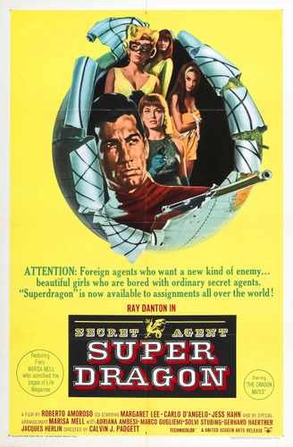 secret agent super dragon  01 film star poster A4 Photo Print