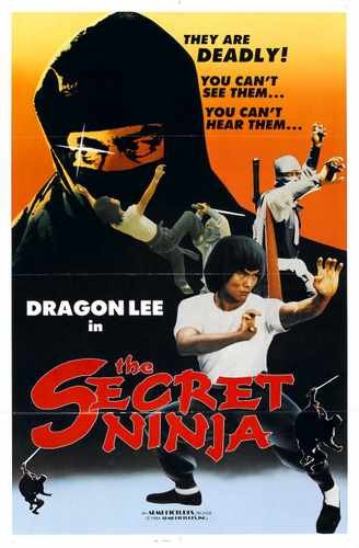 secret ninja  01 film star poster A4 Photo Print