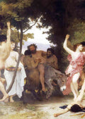 section la jeunesse de bacchus left A4 Photo Print
