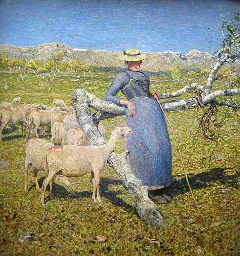 segant Midday in the Alps Two Art A4 Photo Print