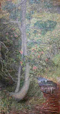 segant Pine Tree Art A4 Photo Print