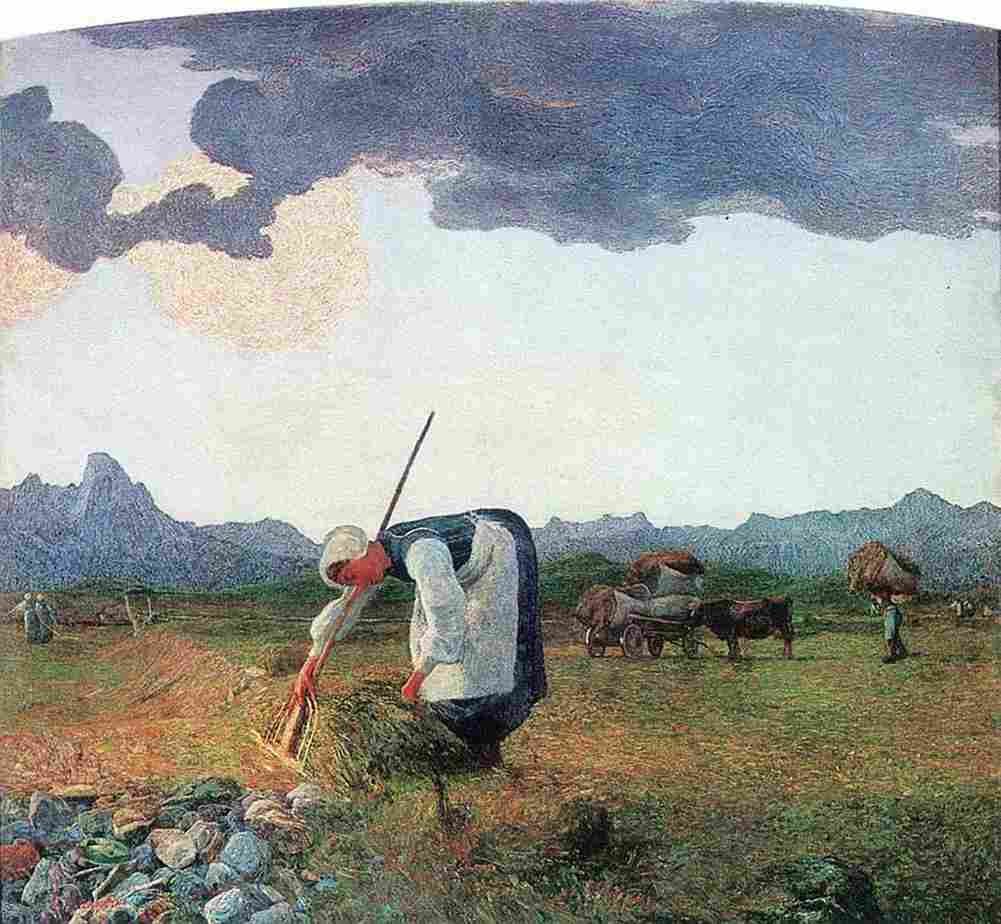 segant The Hay Art A4 Photo Print