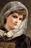 seif Portrait of a Woman Art A4 Photo Print