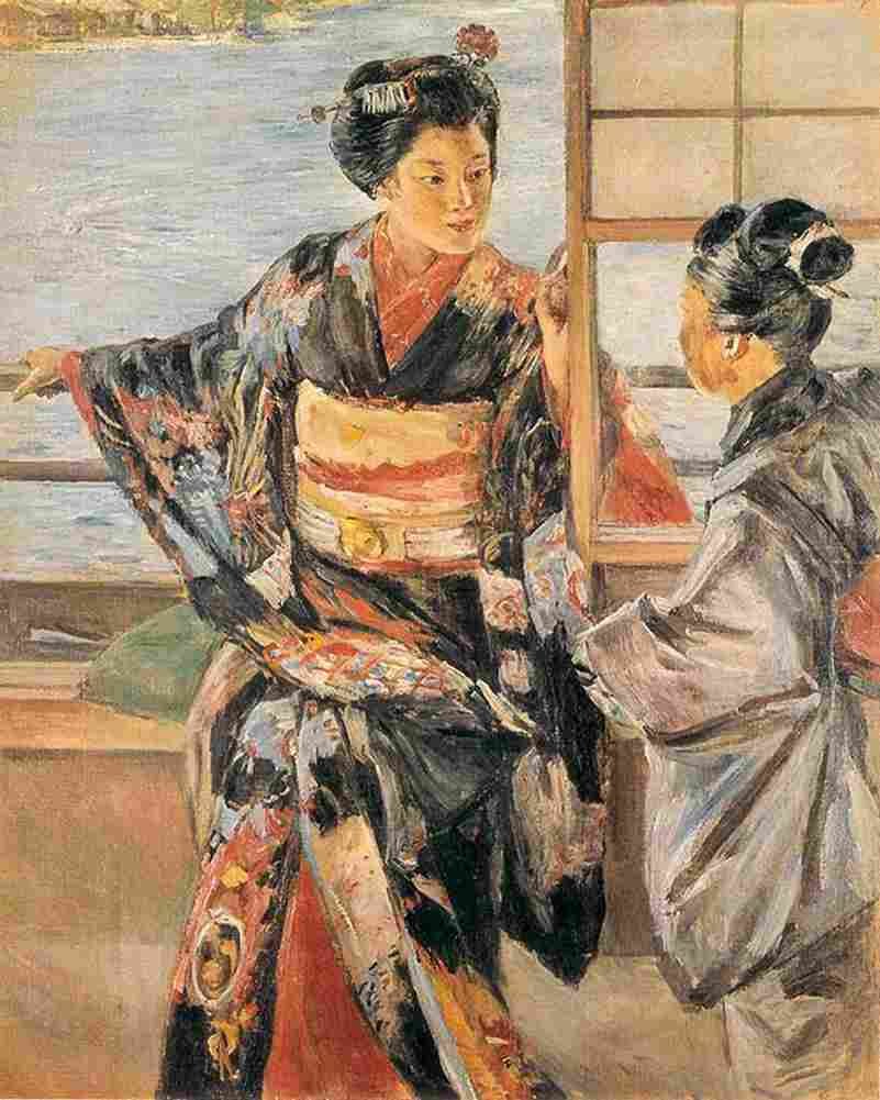 seiki kuroda Maiko Art A4 Photo Print