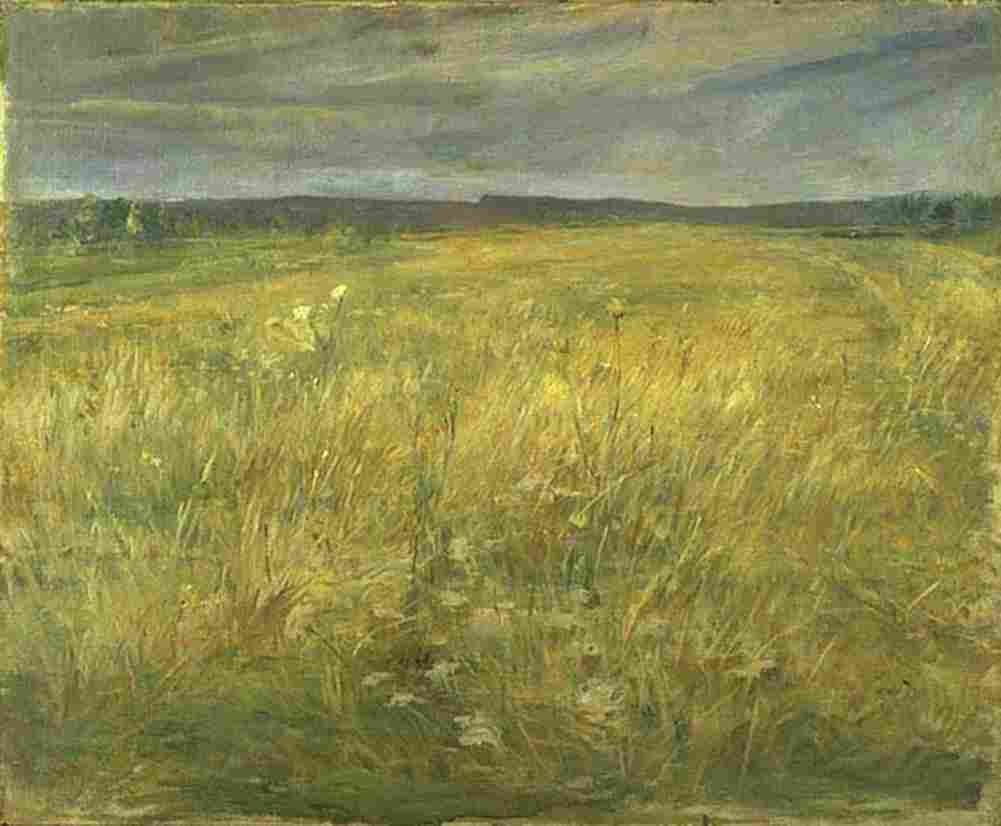 seiki kuroda Withered Field Art A4 Photo Print