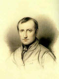 self portrait 1838 charcoal A4 Photo Print