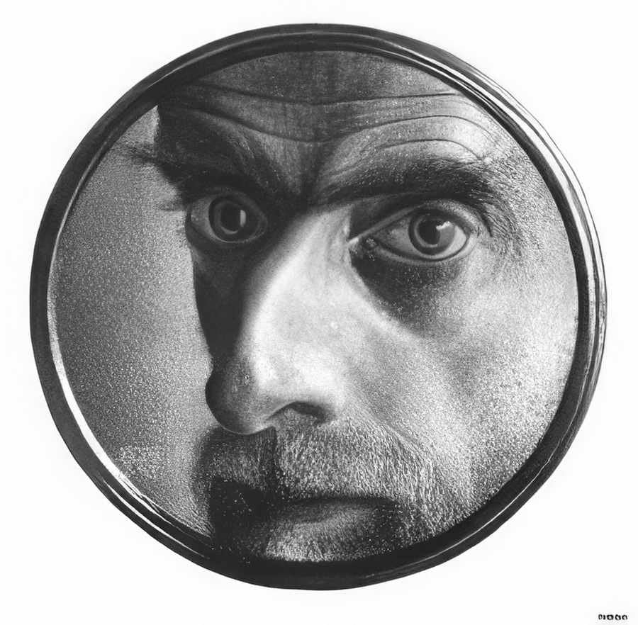 self portrait ii mc escher 1943 A4 Photo Print