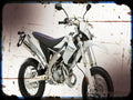 senda drd pro 50 sm A4 Photo Print Motorbike Vintage Aged