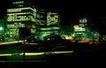 seoul night cityscape Vintage A4 Photo Print