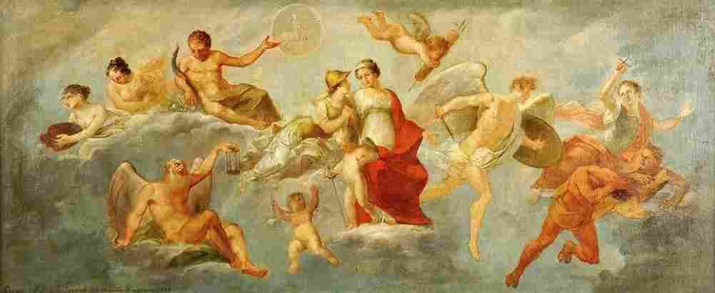 sequeira gods on olympus Art A4 Photo Print