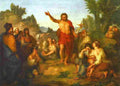 sequeira preaching of sait john the baptist Art A4 Photo Print