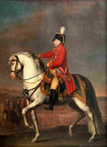 sequeira prince regent reviewing the troops in azambuja Art A4 Photo Print