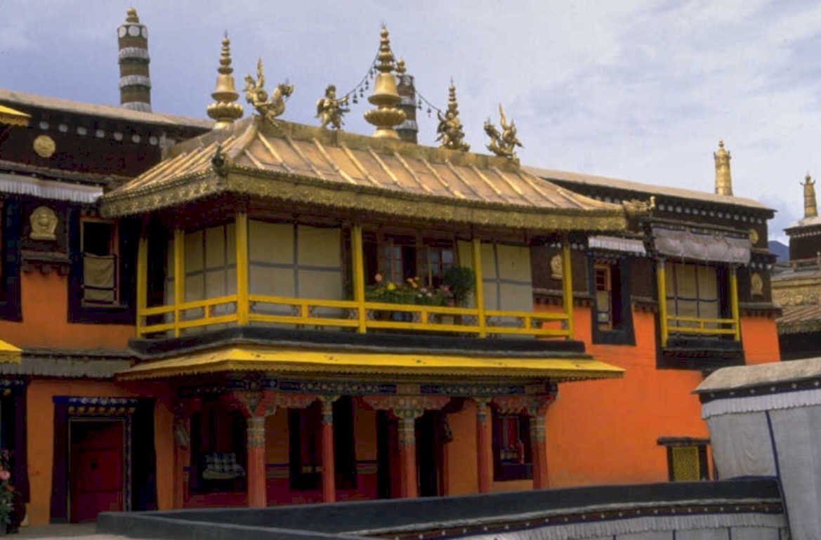 sera monastery gompa 1980s 1990s A4 Photo Print